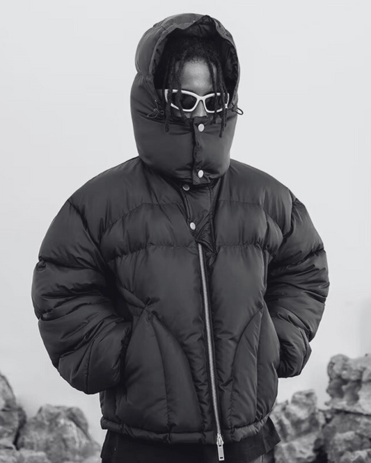 The Oversized Puffer Hooded Jacket