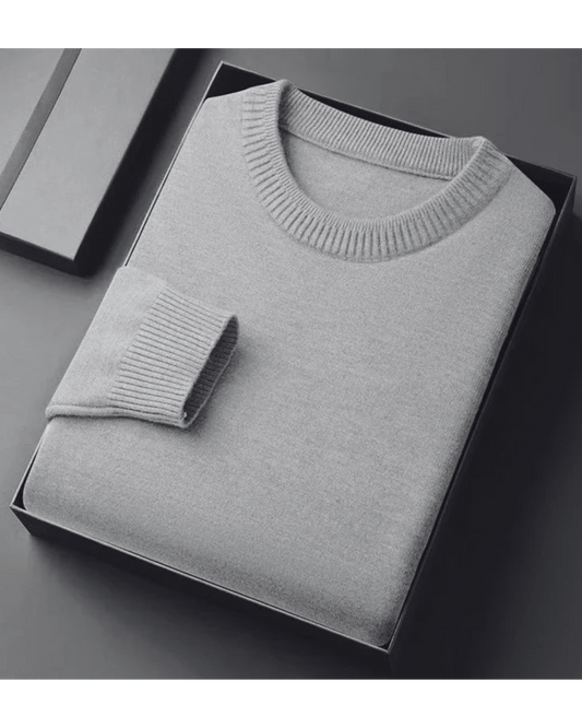 The Essential Crewneck Knit Sweater