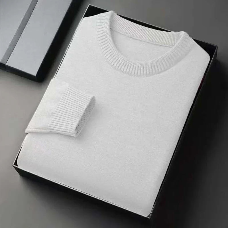 The Essential Crewneck Knit Sweater
