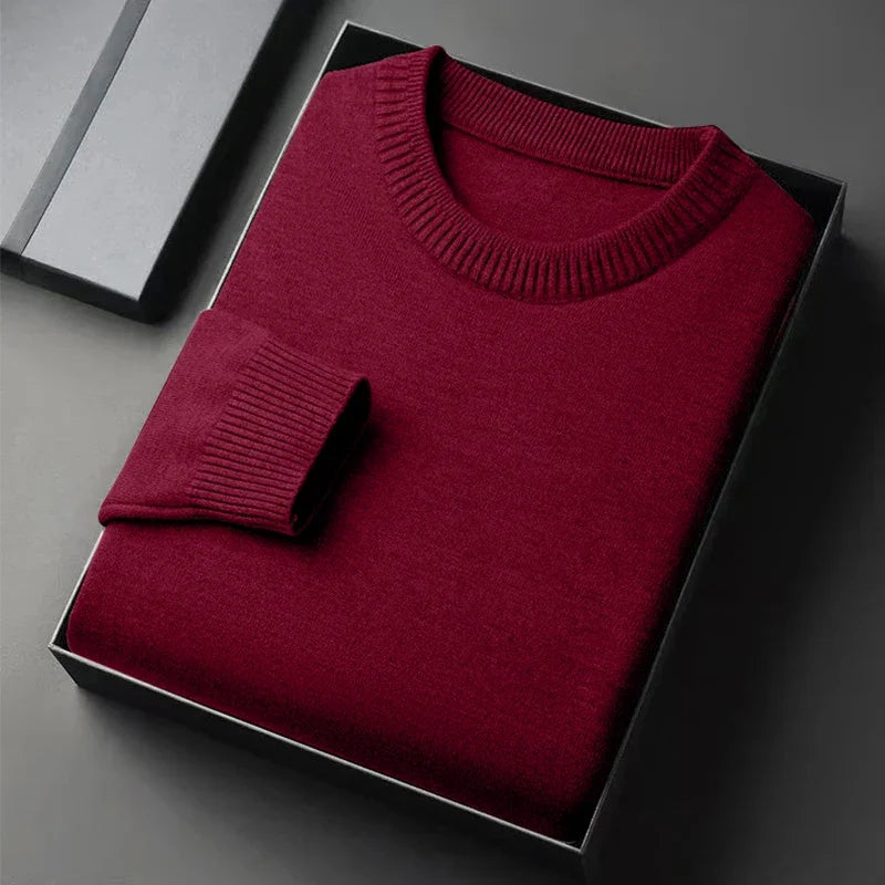 The Essential Crewneck Knit Sweater