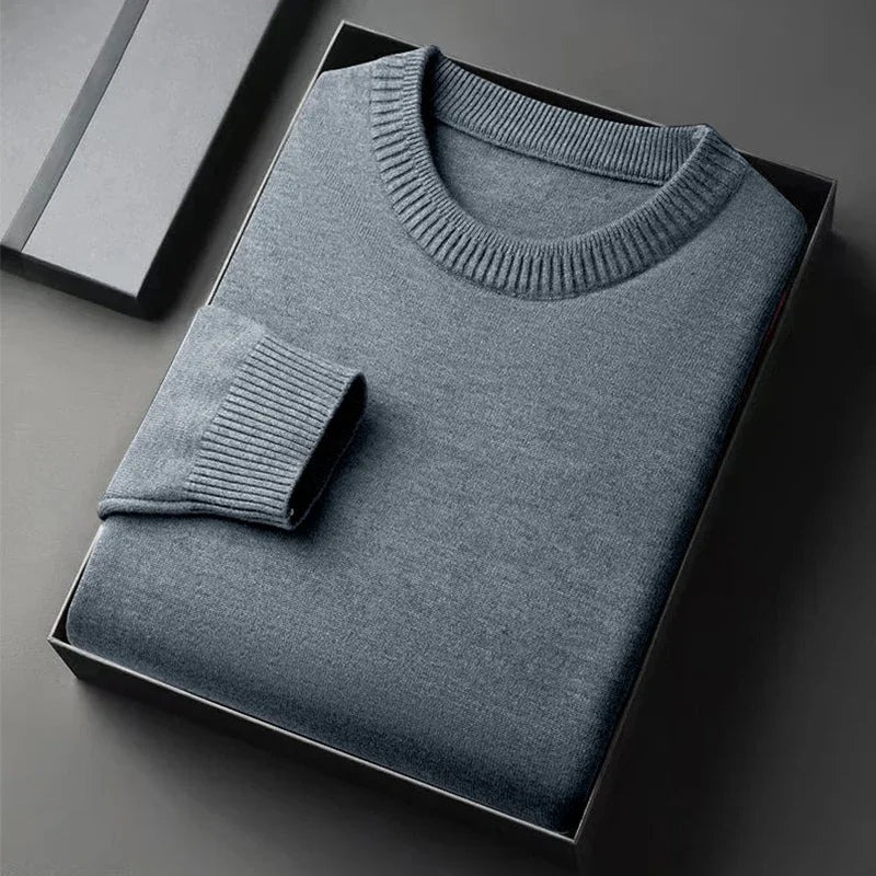 The Essential Crewneck Knit Sweater