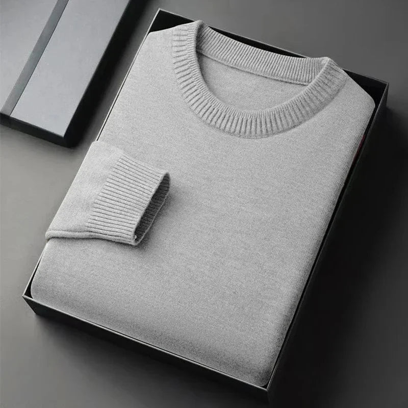The Essential Crewneck Knit Sweater