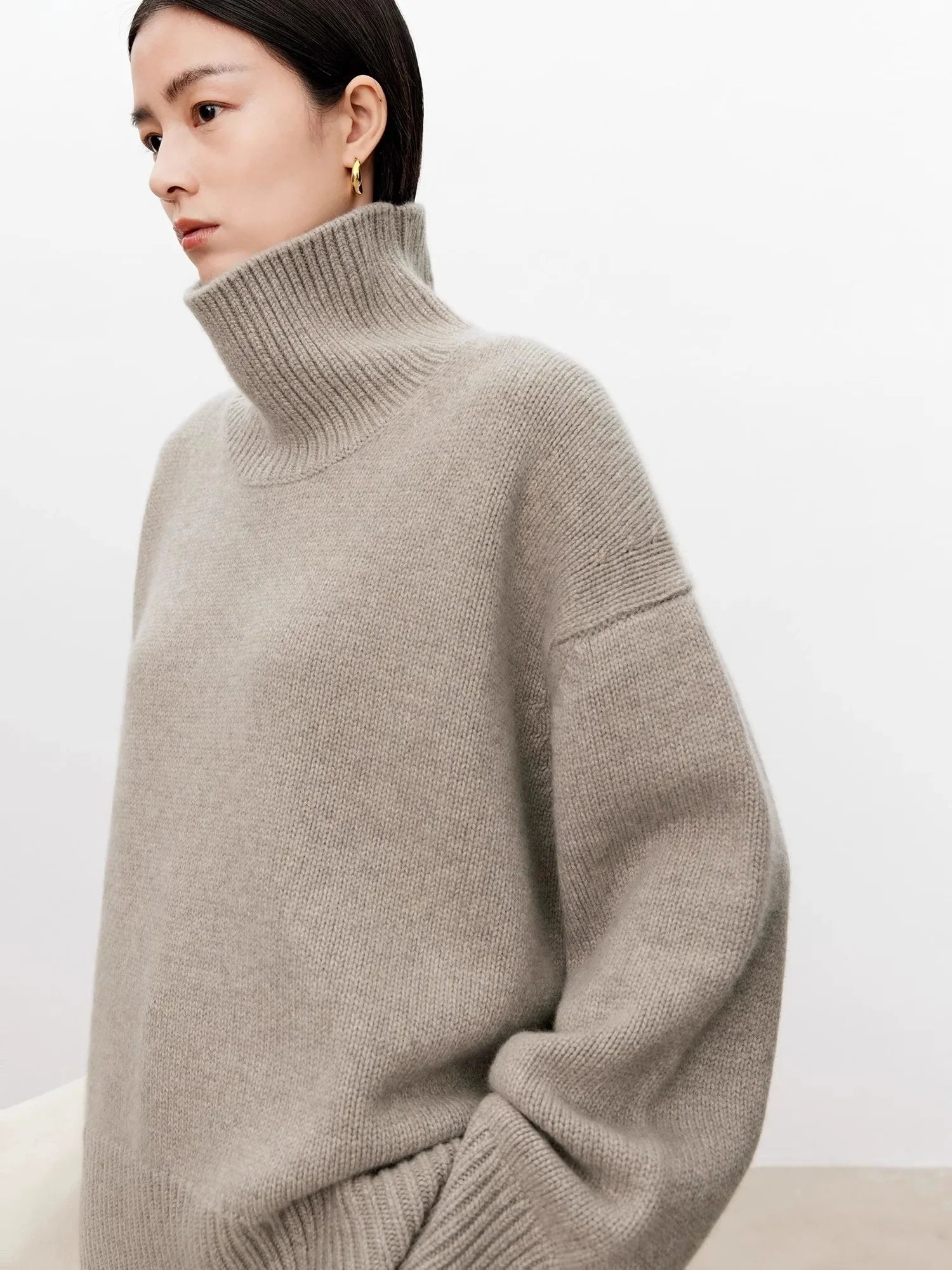 The Pure Cashmere Turtleneck Sweater