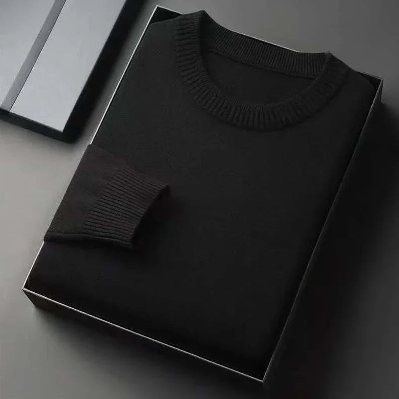The Essential Crewneck Knit Sweater