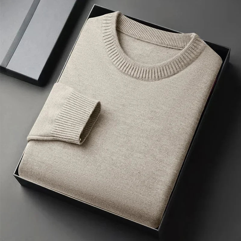 The Essential Crewneck Knit Sweater