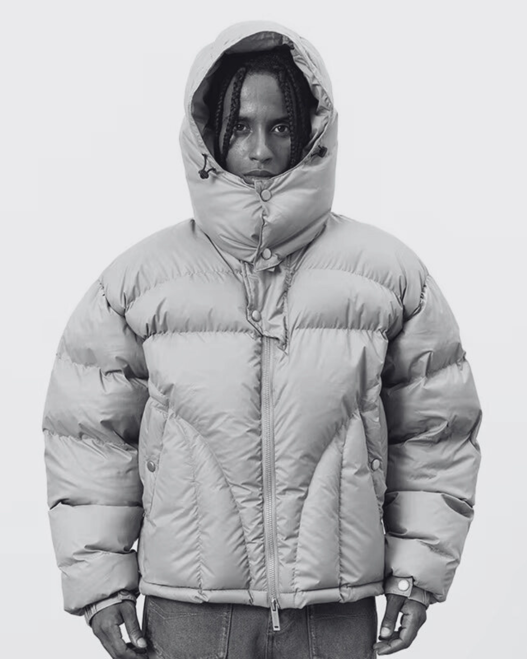 The Oversized Puffer Hooded Jacket