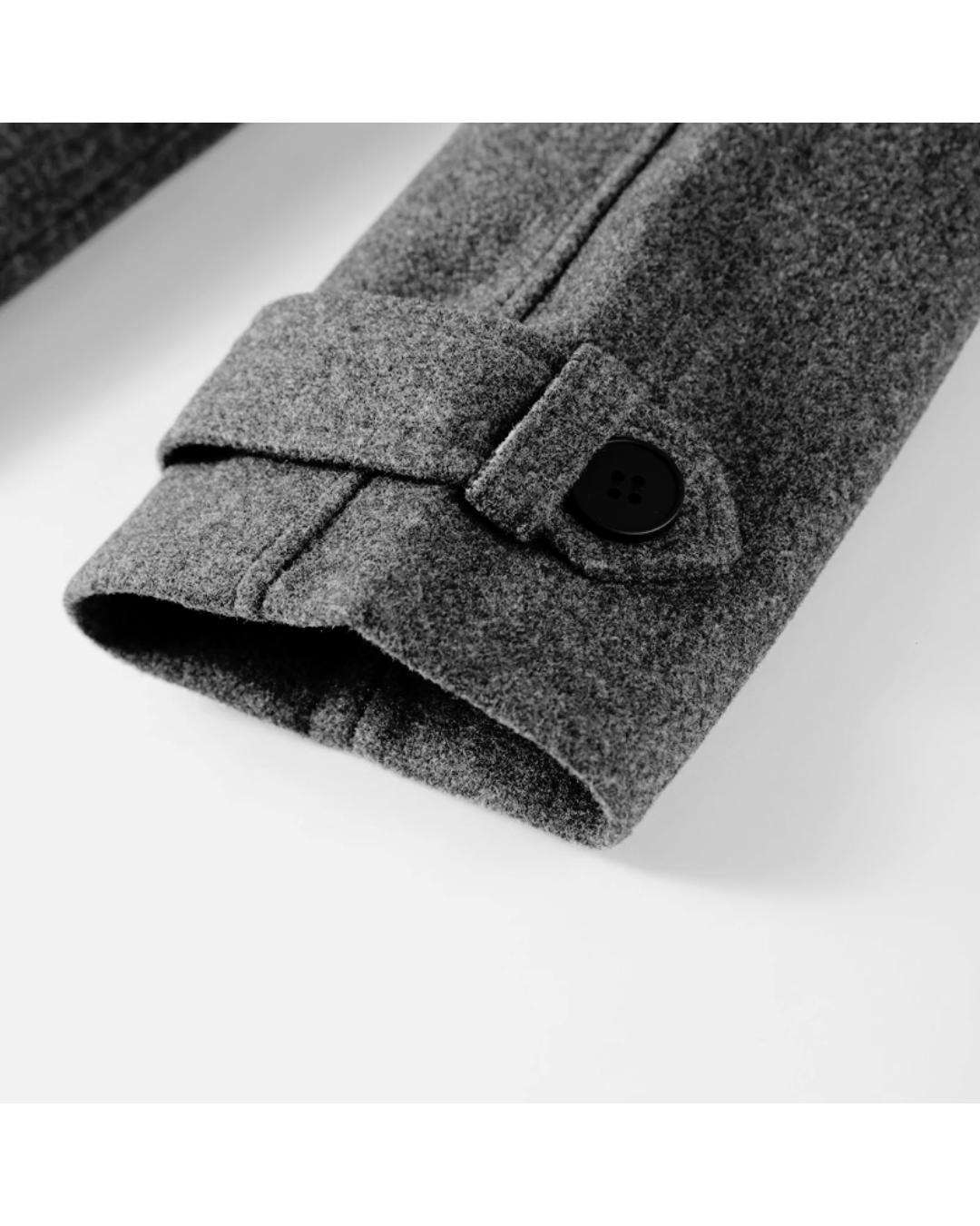 Classic Double-Breasted Overcoat