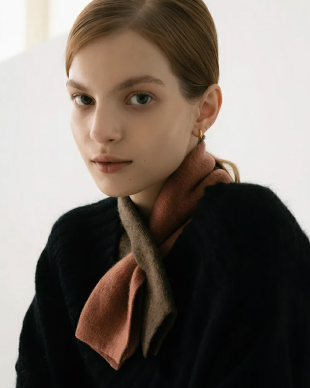 The Cashmere Blend Two-Tone Scarf