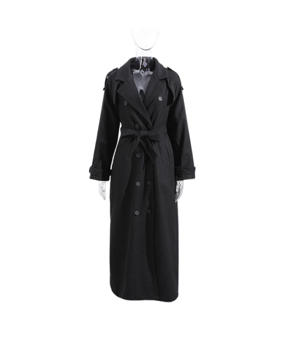 Classic Double-Breasted Overcoat