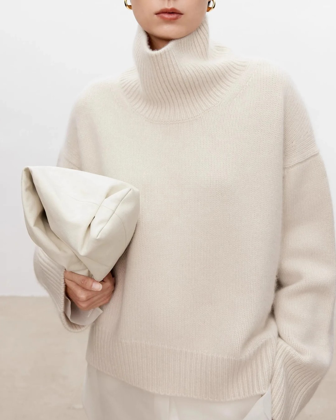 The Pure Cashmere Turtleneck Sweater