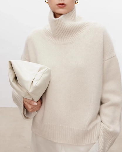 The Pure Cashmere Turtleneck Sweater