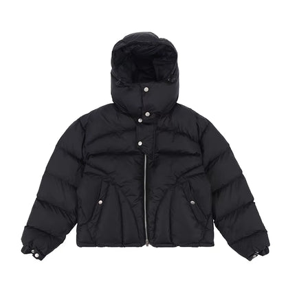 Winter Hooded down Jacket Thickened