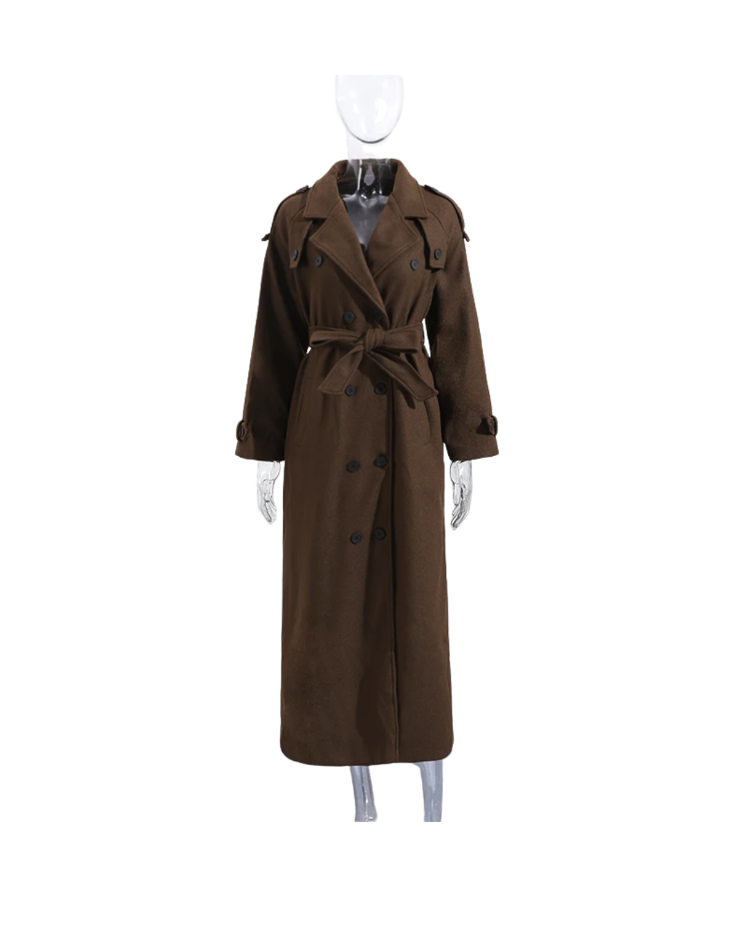 Classic Double-Breasted Overcoat