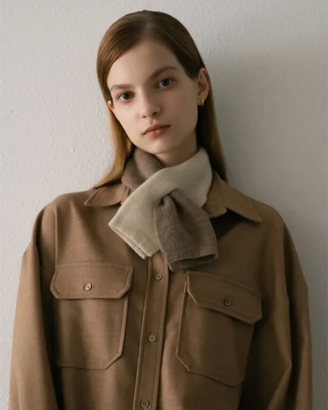 The Cashmere Blend Two-Tone Scarf