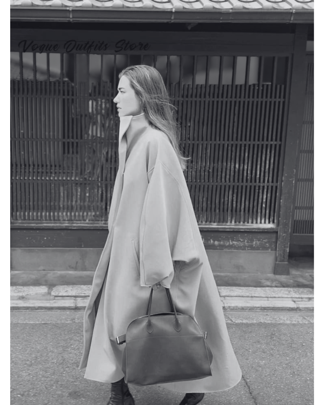 Elegant Stand-Up Collar Woolen Coat