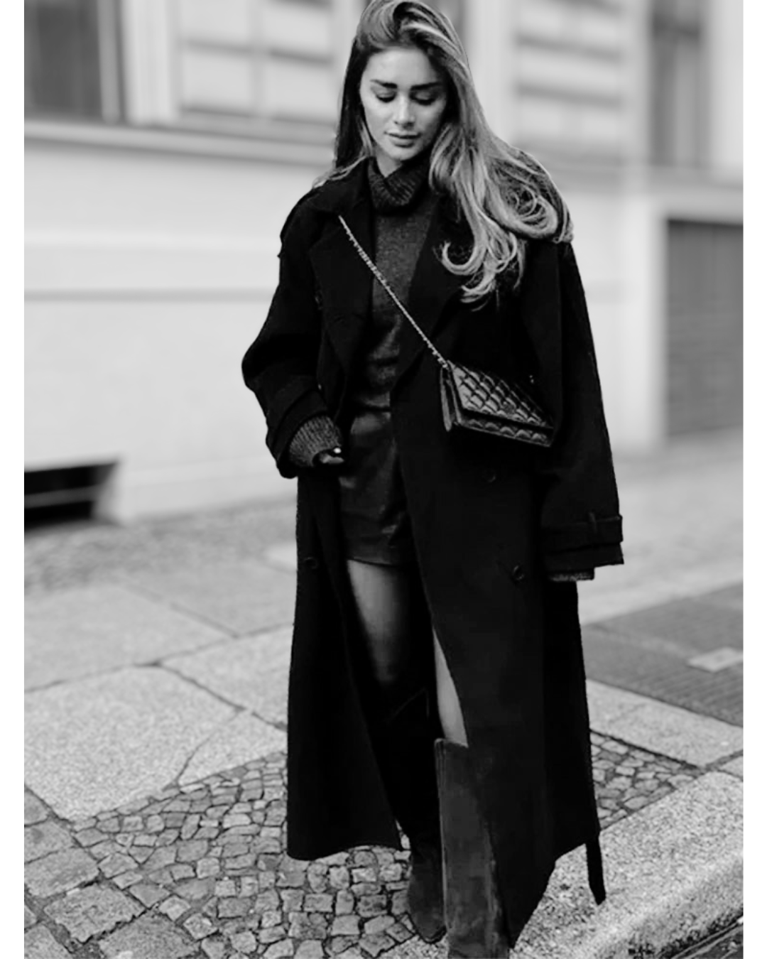 Classic Double-Breasted Overcoat