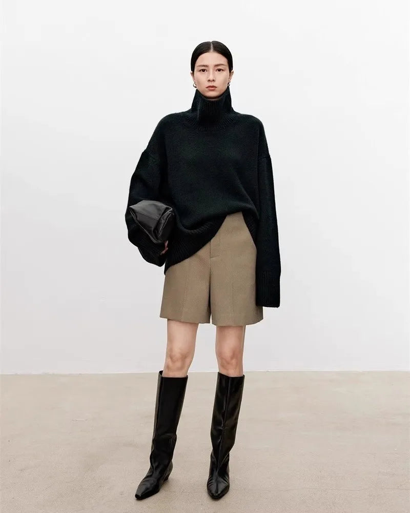 The Pure Cashmere Turtleneck Sweater