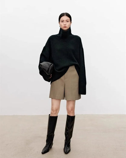 The Pure Cashmere Turtleneck Sweater