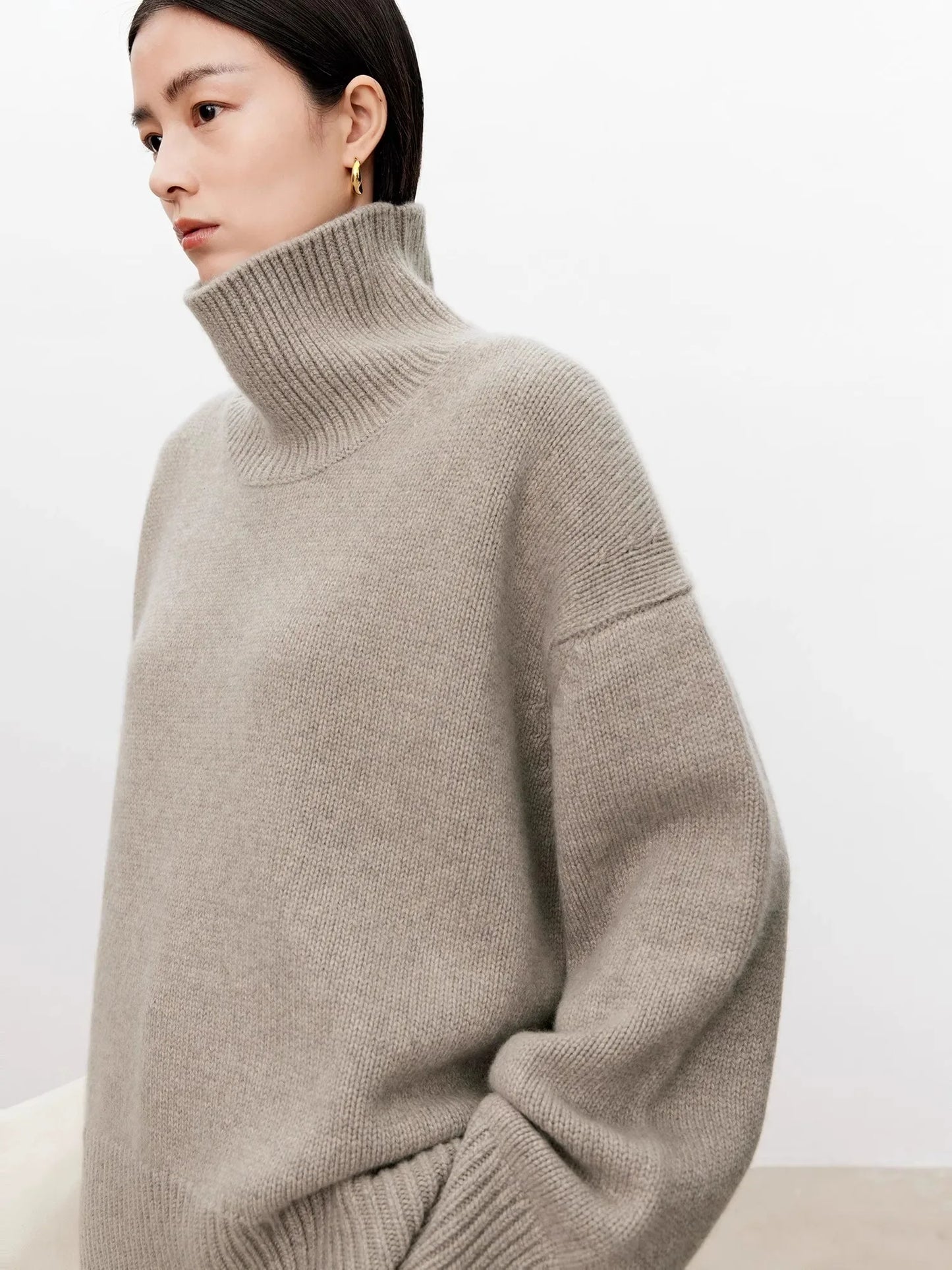 The Pure Cashmere Turtleneck Sweater