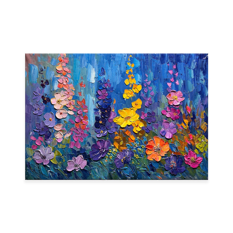 Handmade Oil Painting Canvas Wall Art Decoration 3D Thick Oil Flowers  Modern Abstract Texture For Home Decor Rolled Frameless Unstretched Painting